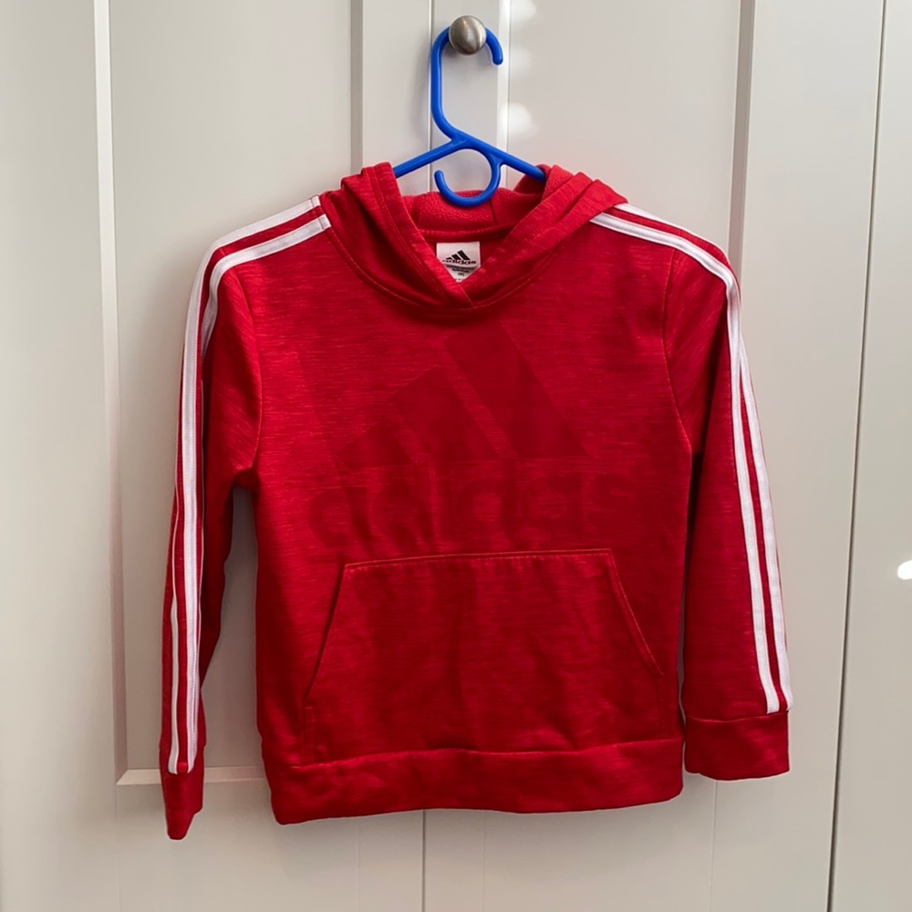 Boys Adidas Red Sweatshirt